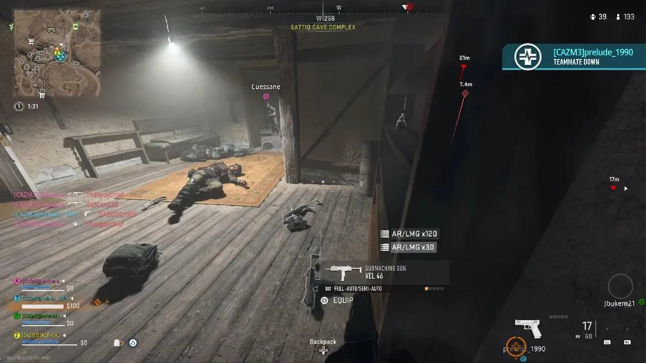First DUB of the night