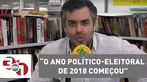 Carlos Andreazza: "O ano político-eleitoral de 2018 começou com a assinatura desse decreto"