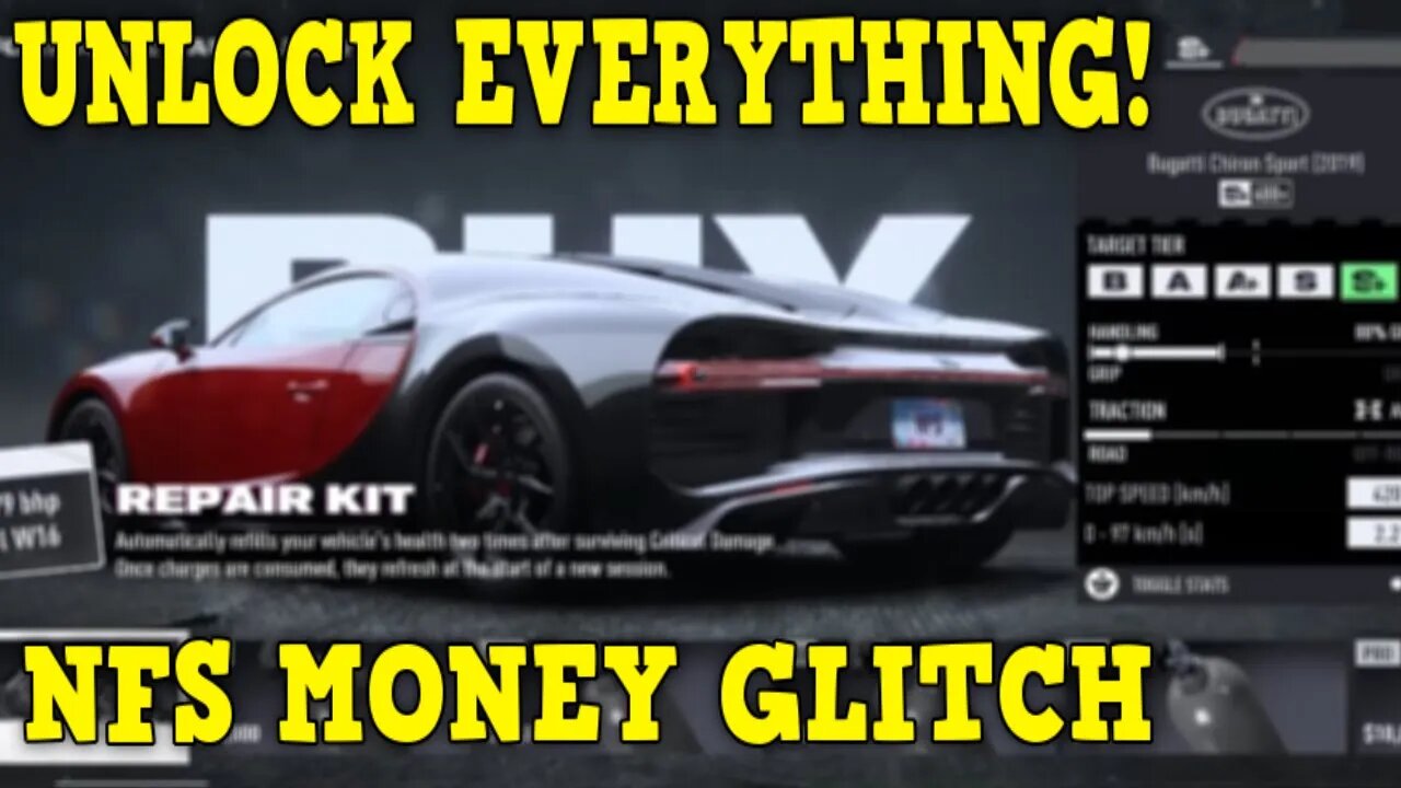 NFS UNBOUND MONEY GLITCH | UNLOCK EVERYTHING INSTANTLY NFS UNBOUND SOLO ONLINE MONEY GLITCH WORKING