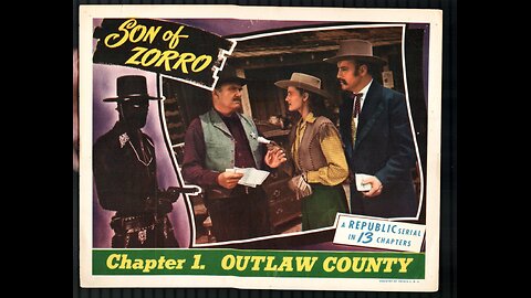 SON OF ZORRO (1947)--colorized version