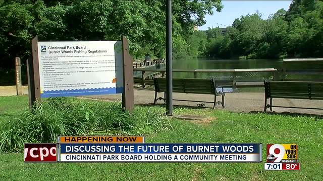 Discussing the future of Burnet Woods