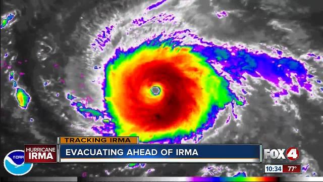 Evacuations ahead of Hurricane Irma