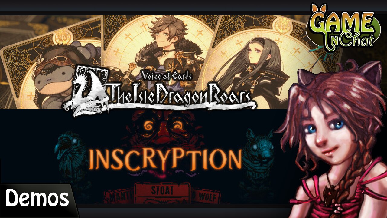 Inscryption 😊 and The Isle Dragon Roars 😅 Demos, Lill