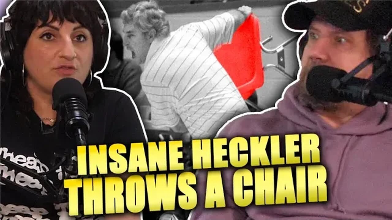 Heckler Throws Chair at Comedian - WILD Heckler Stories