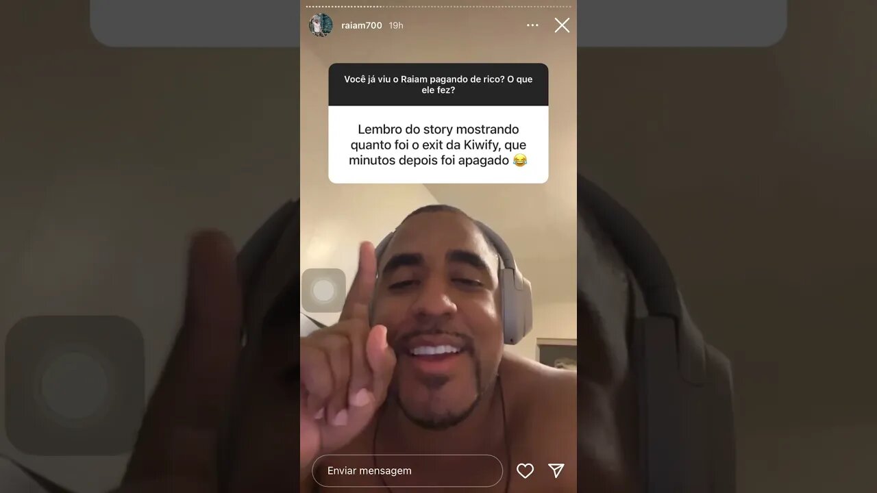 Raiam mostra exit da kiwify! | Raiam Santos