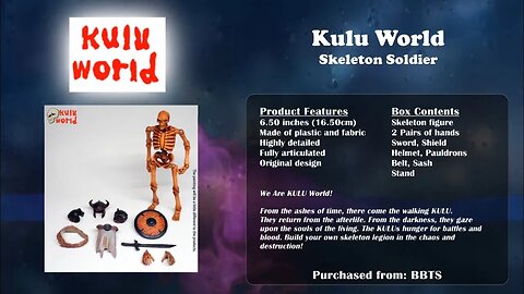 Kulu World Skeleton Soldier