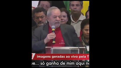 Lula diz que só Jesus Cristo ganha dele #shorts