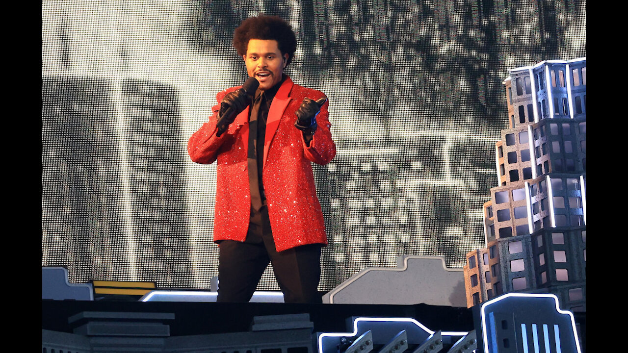 The Weeknd performs greatest hits medley at Pepsi Super Bowl LV Halftime Show