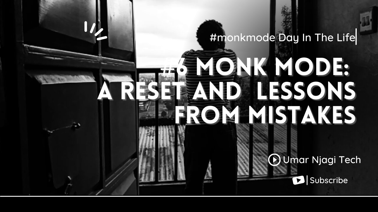 #monkmode Day in the life | Day 6 A reset and Reflections