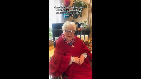 Gram Rosalie Is 105 & Weighs In On The Trump Trouncing