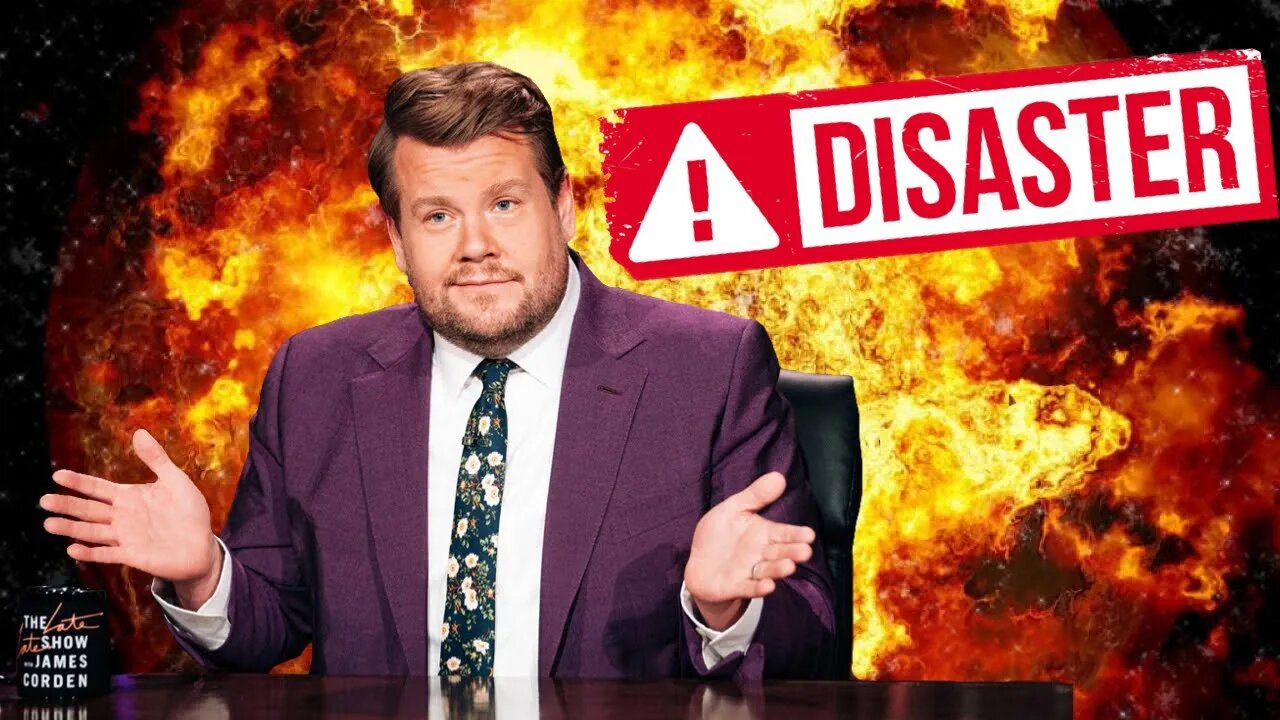 Late Show disaster EXPOSED! Hollywood's James Corden lost CBS 20 million dollars a year!