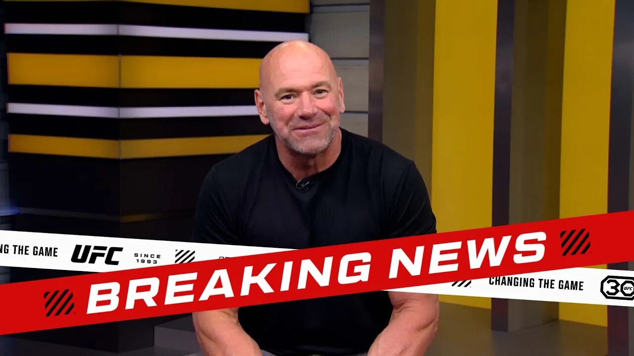 BREAKING NEWS FROM UFC PRESIDENT DANA WHITE | SEPTEMBER 20, 2023