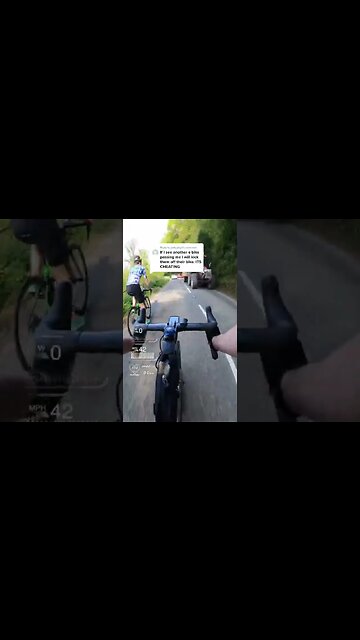 Is Riding An ELECTRIC BIKE Cheating!? #Shorts