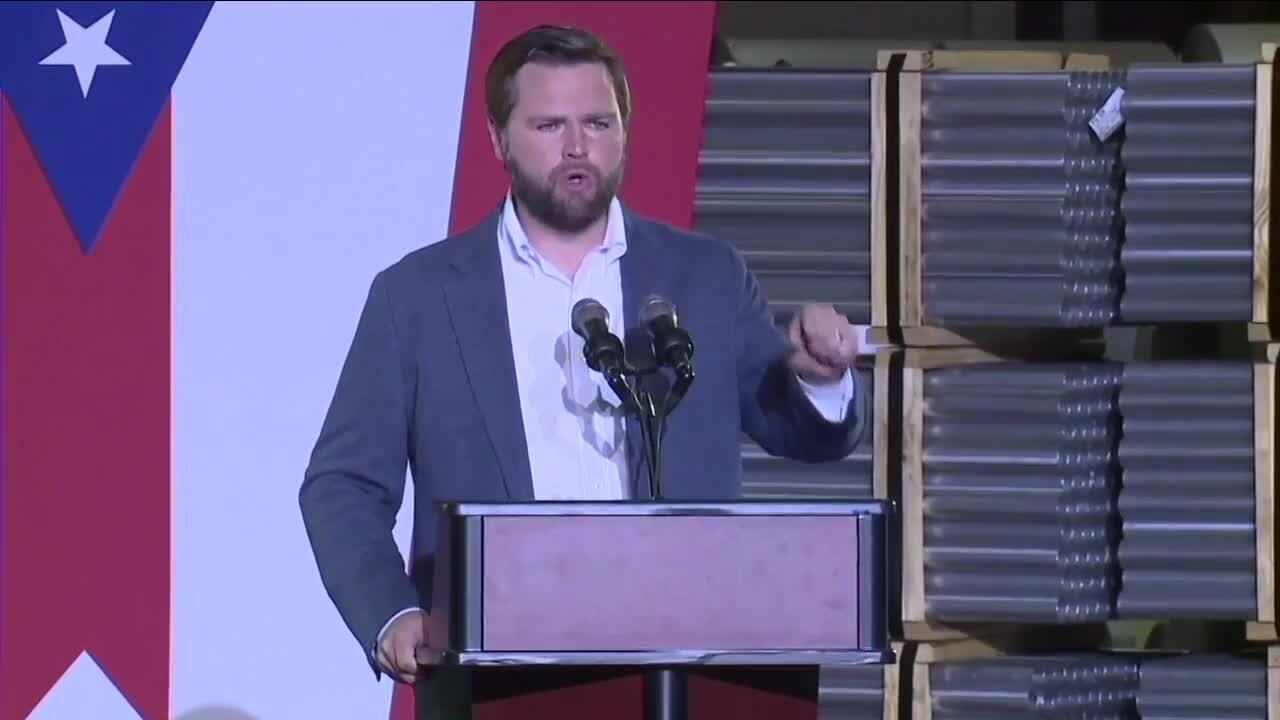 Ohio U.S. Senate hopeful J.D. Vance talks changed view of President Trump and twitter jab at NYC