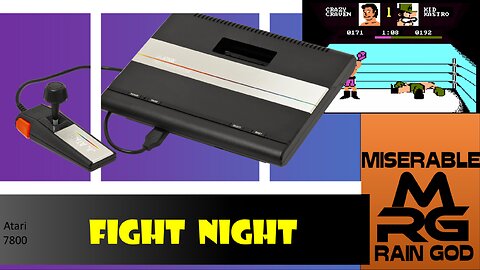 MRGPlays Fight Night (Atari 7800) -- Retro Let’s Play and Reminiscence