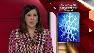 Snow day forgiveness bill moves forward in state legislature