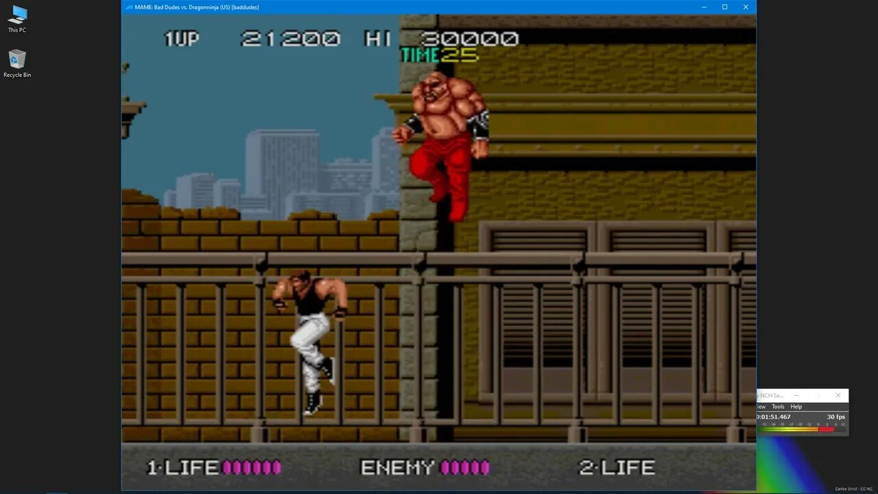 Arcade Games - Bad Dudes Vs Dragon Ninga