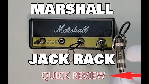 Marshall Jack Rack Key Hanger, Love it