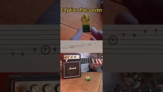 guitar scale: In E