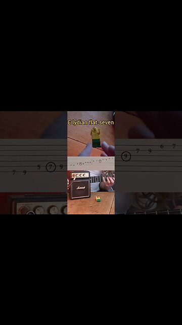 guitar scale: In E