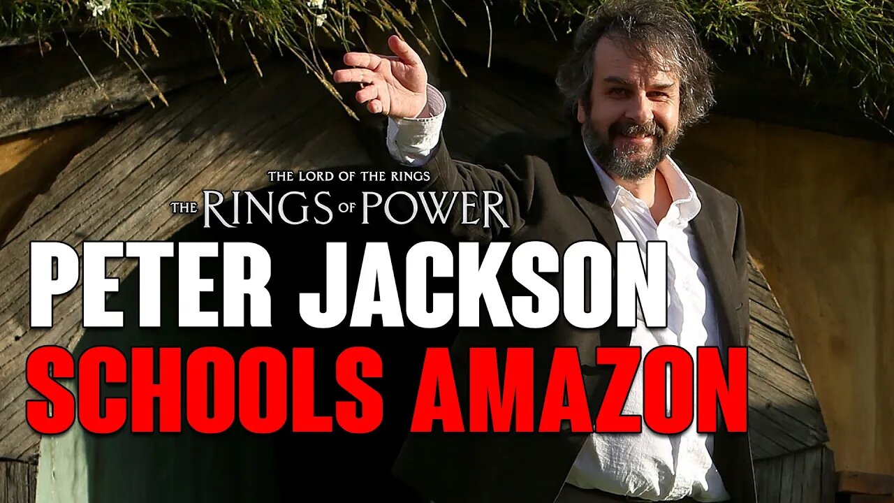 Rings of Power: Peter Jackson SCHOOLS Amazon! His ELVES Are BETTER!