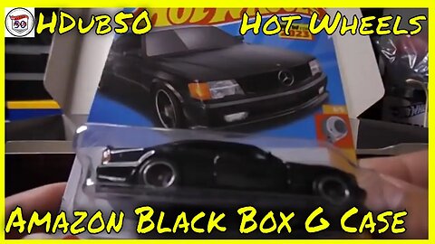 We Opened Hot Wheels G Case Exclusive Amazon Black Box