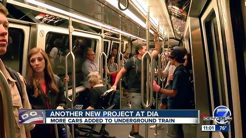 New underground trains coming to Denver International Airport