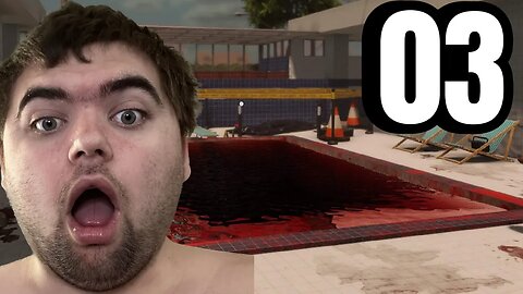 Pool Cleaning Simulator - Part 4 - Hiding Evidence in a Brutal Murder Scene