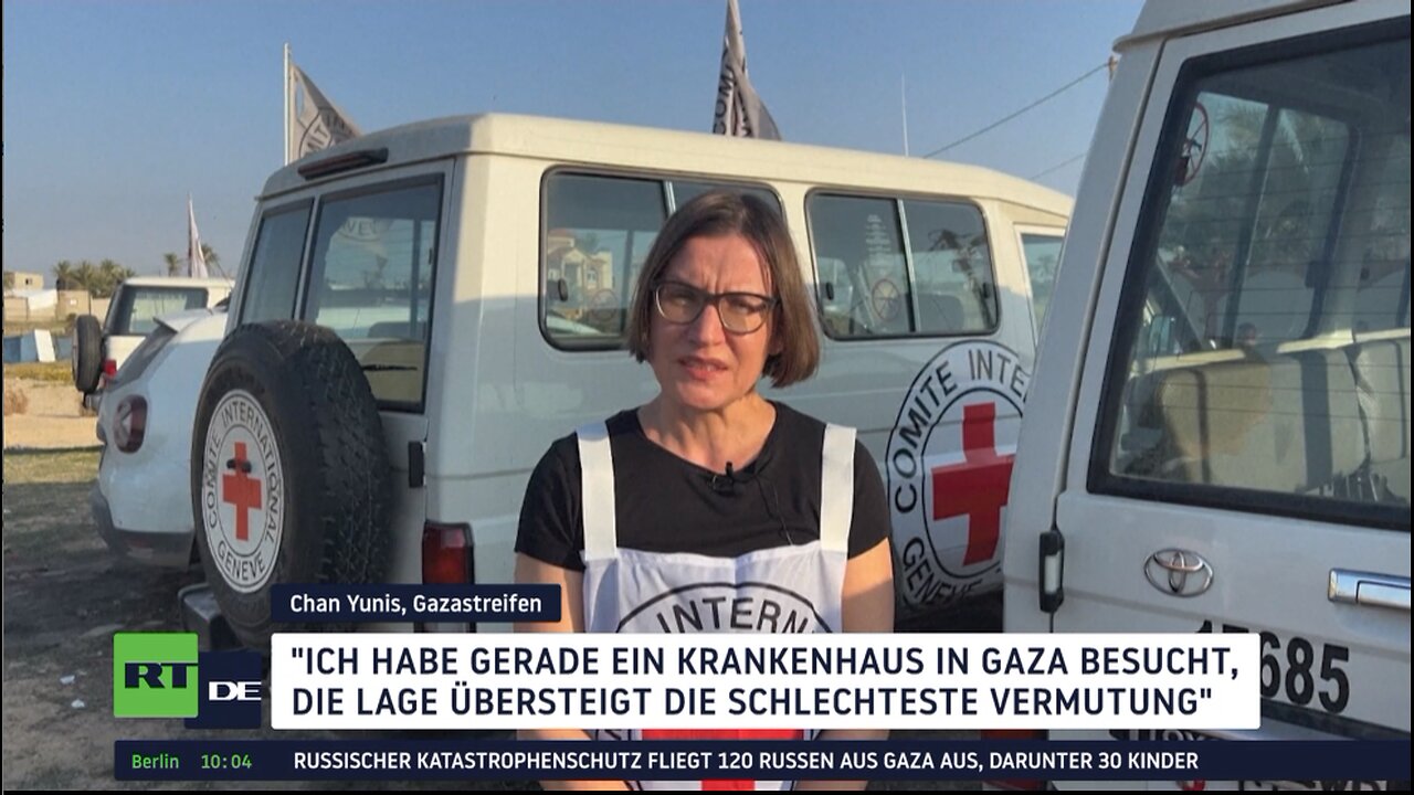 Nahostkonflikt: Die Situation in den Krankenhäusern "übersteigt alles, was man beschreiben kann"