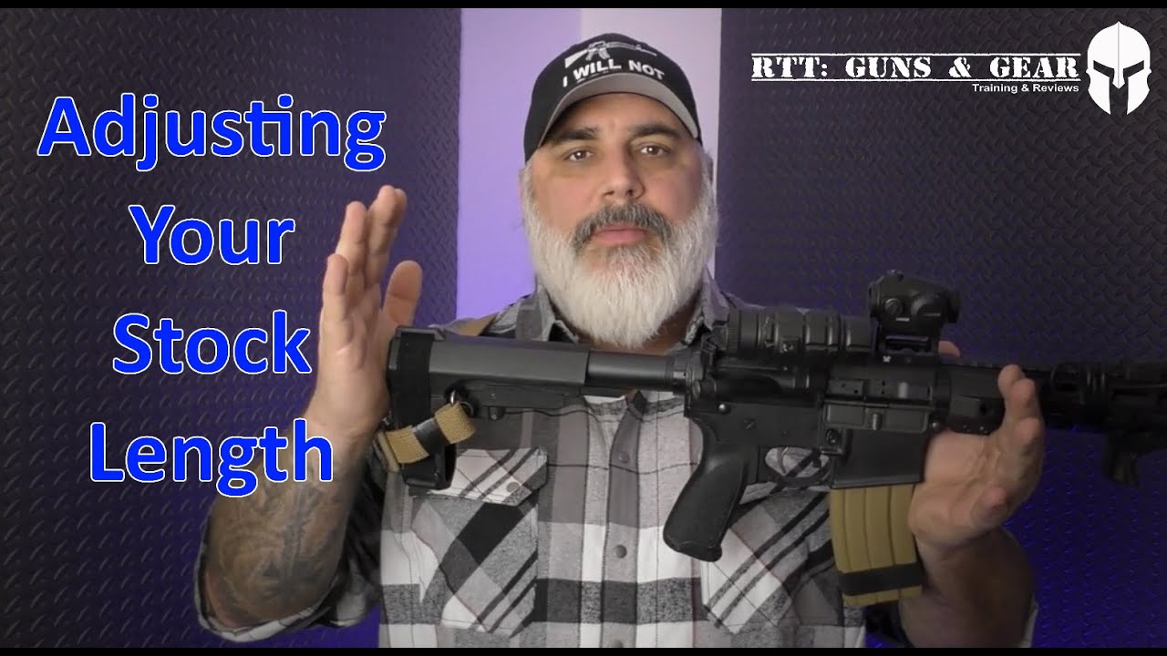 AR-15 Stock Length Adjustment