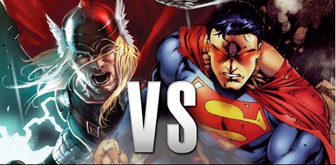 THOR (GOW) VS SUPERMAN (COMICS)