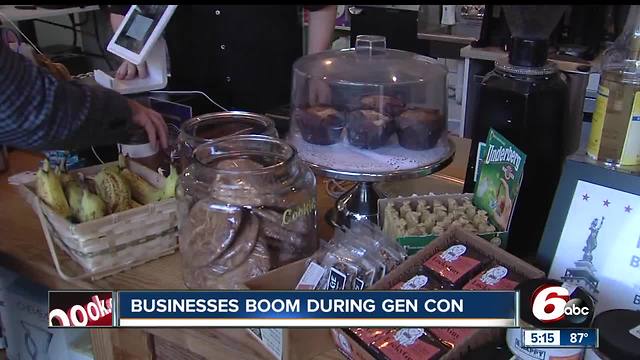 Businesses boom during Gen Con week