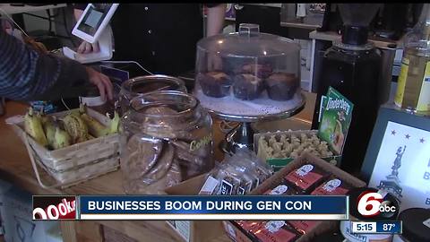 Businesses boom during Gen Con week