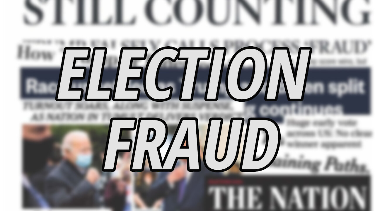 Banned from Youtube: Why Reading the Headlines on Election Fraud is not Enough?