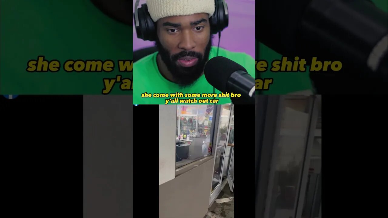 Whe He Kick Her Like That ....Watch The End