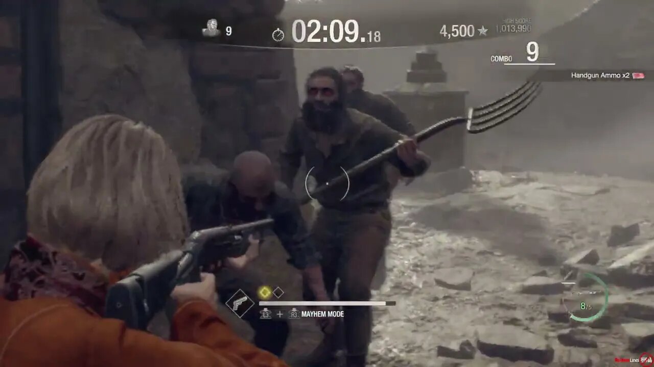 Agent Ashley Clears The Village of Bioterrorist Threats (S++ Rank)