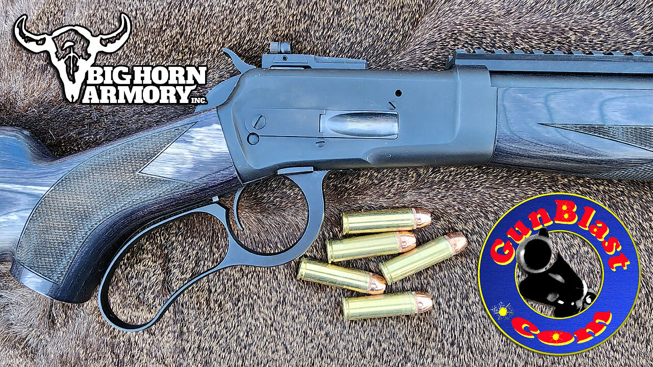 Big Horn Armory "Black Thunder" Tactical Lever Gun in 500 S&W Magnum