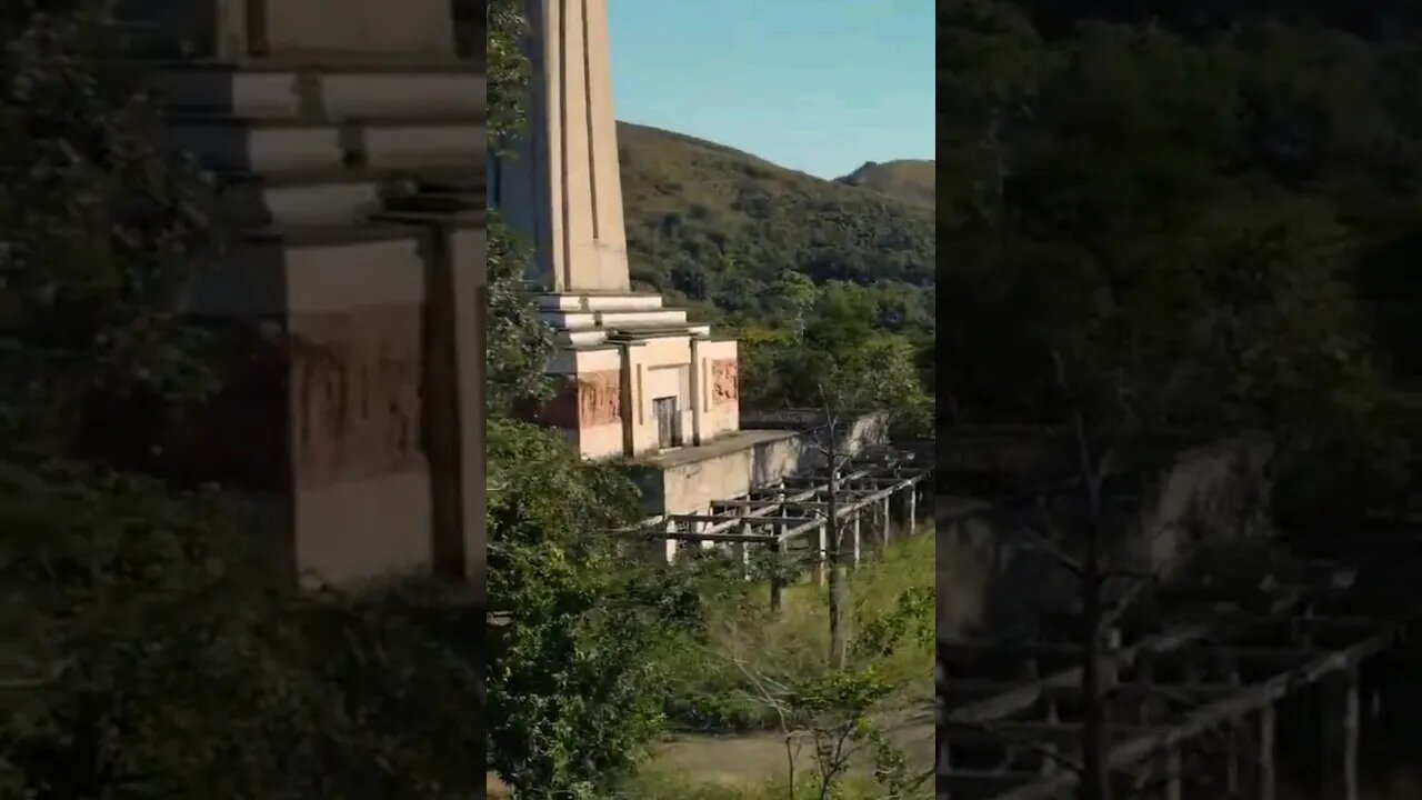 Pedalei até o Monumento Belvedere, na Serra das Araras