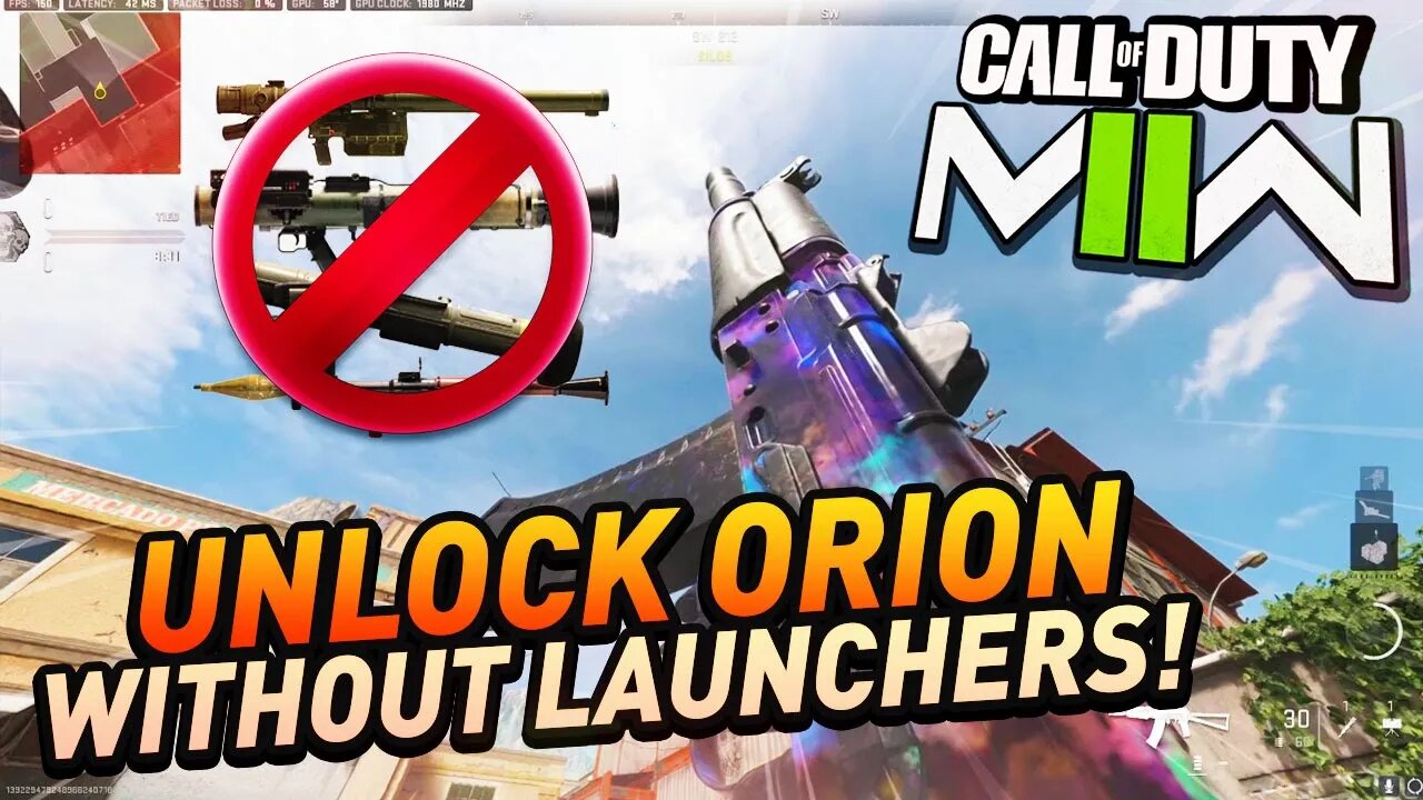Unlock Orion camo WITHOUT using the Launchers NOW!