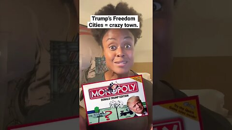 Freedom Cities? Trump couldn't even build a town. #freedomcities