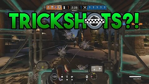 Trickshots in Siege ?!? Rainbow Six Siege Gameplay