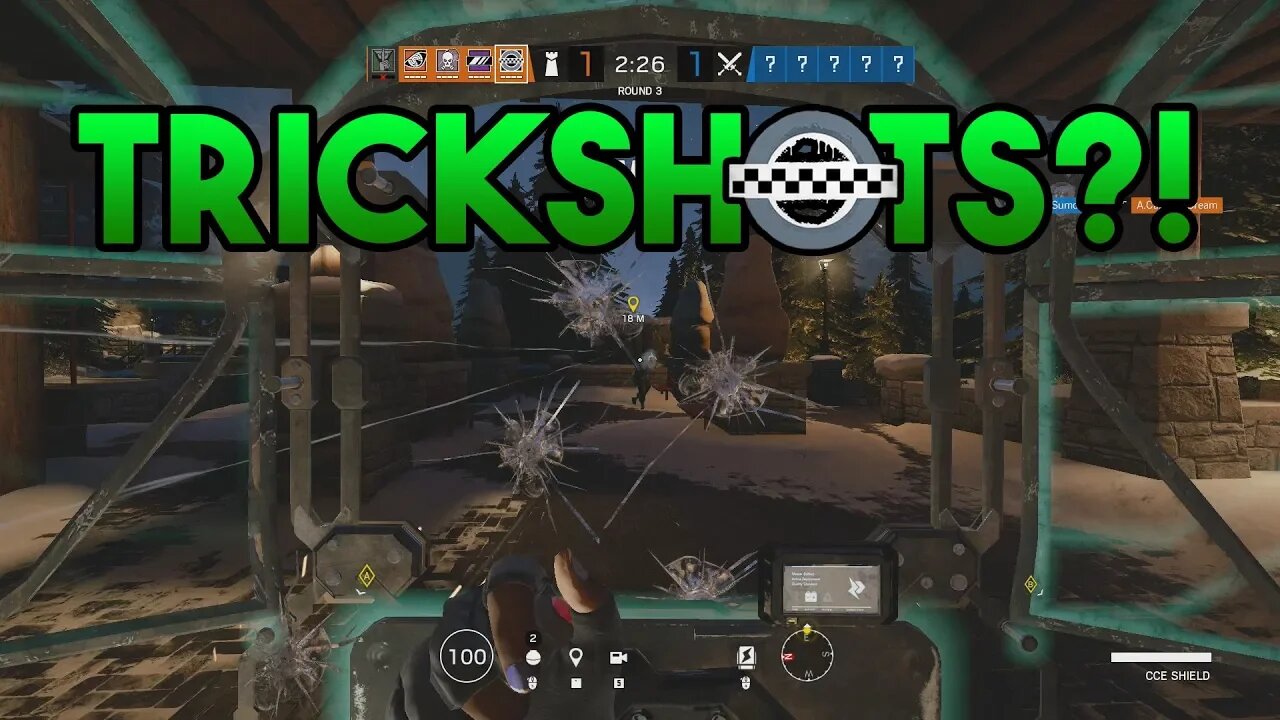 Trickshots in Siege ?!? Rainbow Six Siege Gameplay