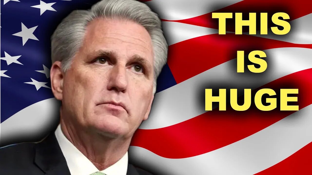 I CAN'T BELIEVE WHAT JUST HAPPENED TO KEVIN MCCARTHY!