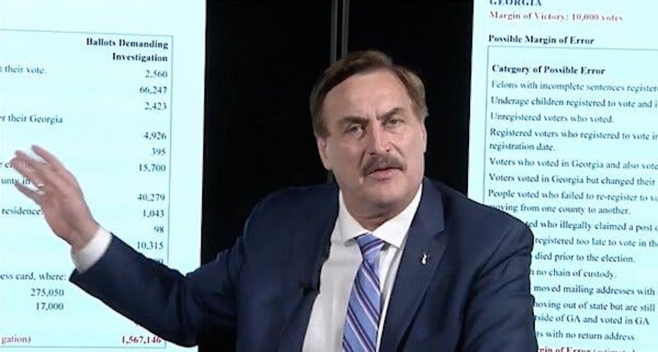 The Mike Lindell ABSOLUTE PROOF video.