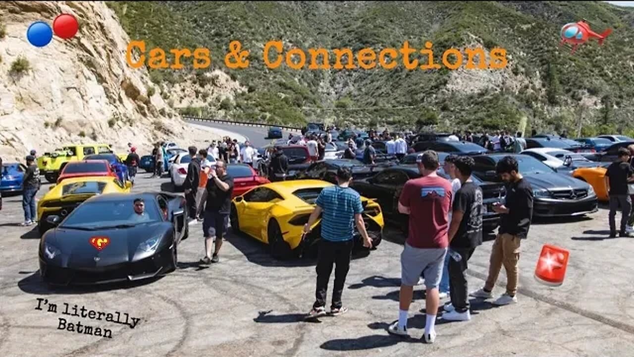 Cresting n Cars *Police SHUTDOWN + Angeles Crest WRECK*