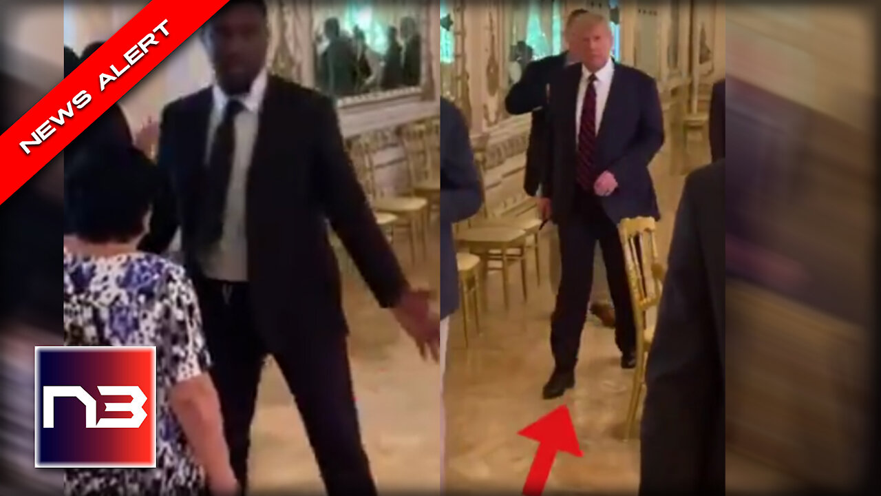 BEAUTIFUL: Watch Grandma THWART Secret Service When She Spots Donald Trump At Mar-A-Lago