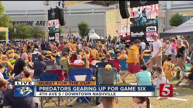 Preds Gearing Up For Game 6