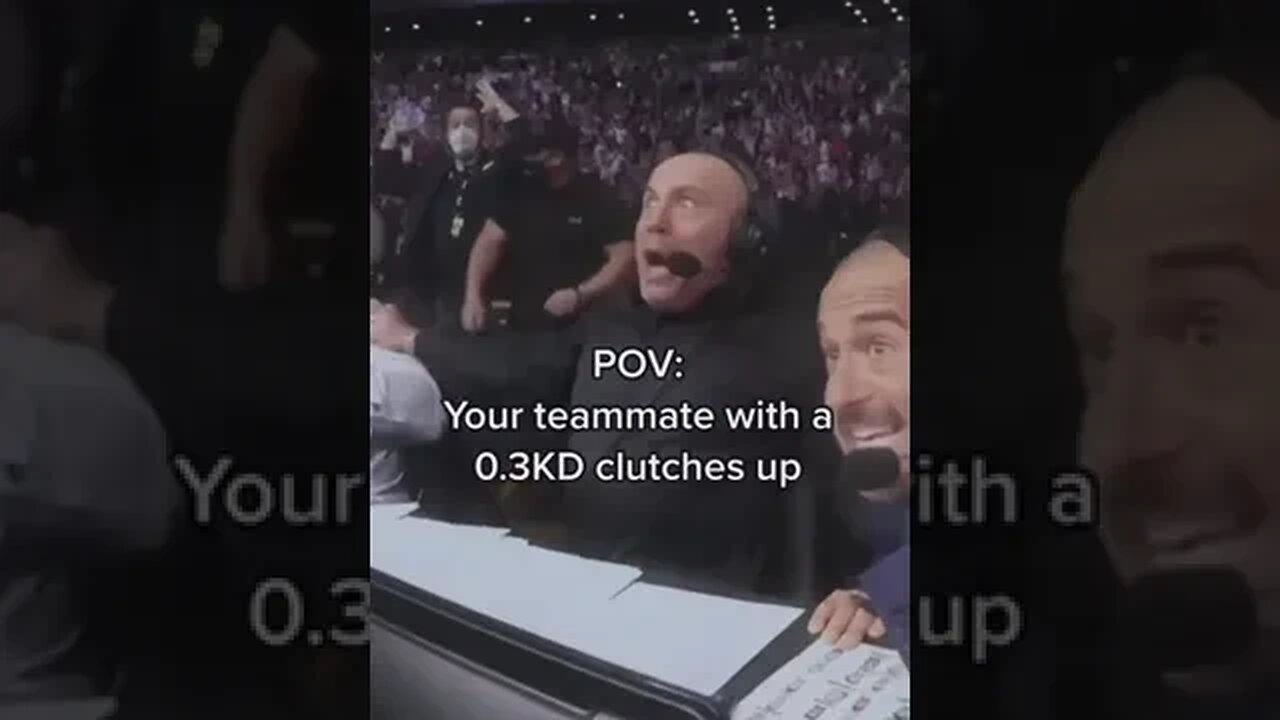My Reaction to my 0.3KD Teammate 💀 #shorts