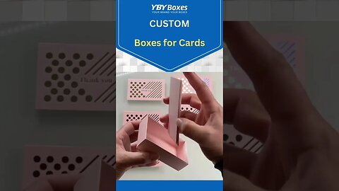 Custom Card Boxes to Keep Your Business Cards Safe. #shorts #tiktok #packaging #viral #trending