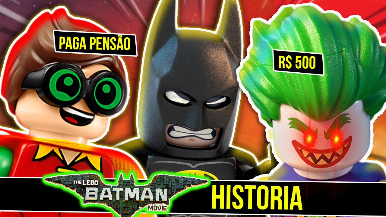 Historia Lego Batman o Filme - Jogo que NINGUEM jogou